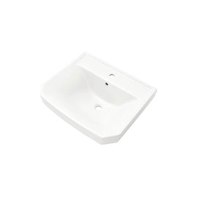 Gerber Plumbing G0013561 - Viper Petite Ped Top 21.88''X18.5'' Single Hole White