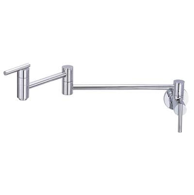 Gerber Plumbing D205058 - Parma Wall Mount Pot Filler 2.2Gpm Chrome