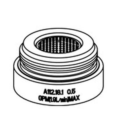 Gerber Plumbing G0097297 - Aerator Kit 0.5Gpm Spray Standard Male Chrome