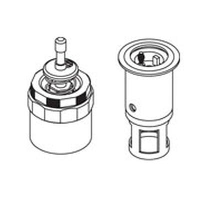 Gerber Plumbing G0097344 - Actuator Assembly For Metering Cartridge Chrome