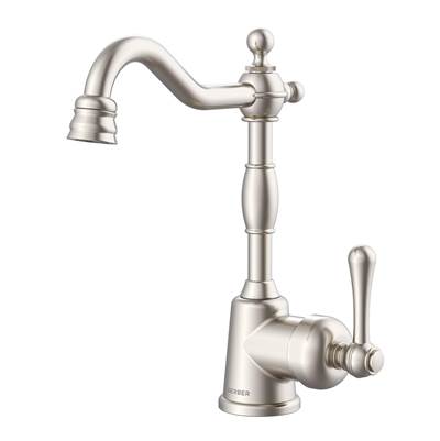Gerber Plumbing D150557SS - Opulence 1H Bar Faucet W/ Side Mount Handle 1.75Gpm Stainless Steel