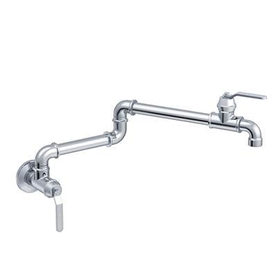 Gerber Plumbing D205037 - Kinzie Wall Mount Pot Filler 2.2Gpm Chrome