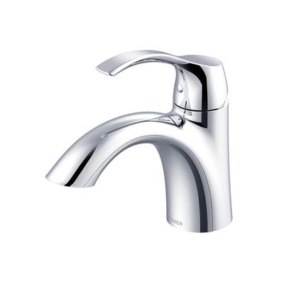 Gerber Plumbing D222522 - Antioch 1H Lavatory Faucet Single Hole Mount W/ 50/50 Touch Down Drain 1.2Gpm Chrome
