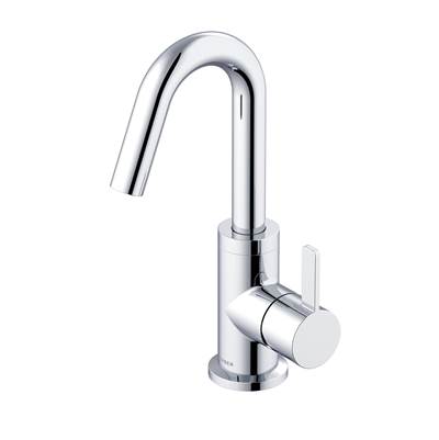 Gerber Plumbing D222530 - Amalfi 1H Lavatory Faucet Single Hole Mount W/ 50/50 Touch Down Drain & Optional Deck Plate Included 1.2Gpm Chrome