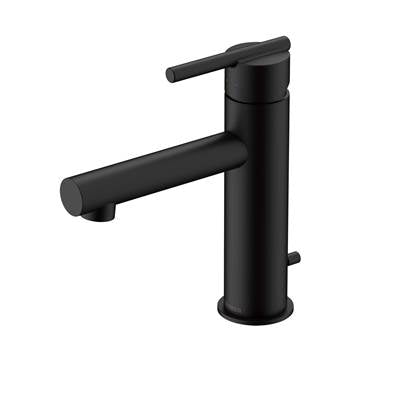Gerber Plumbing D224258BS - Parma 1H Lavatory Faucet Straight Spout W/ Metal Pop-Up Drain 1.2Gpm Satin Black