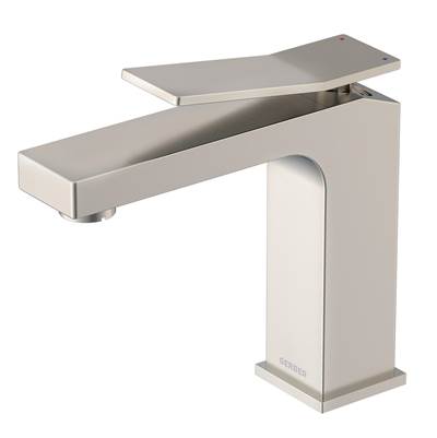 Gerber Plumbing D225019BN - Avian 1H Lavatory Faucet Single Hole Mount W/ Metal Touch Down Drain 1.2Gpm Brushed Nickel