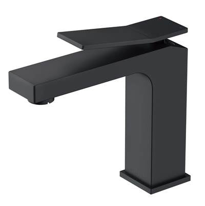 Gerber Plumbing D225019BS - Avian 1H Lavatory Faucet Single Hole Mount W/ Metal Touch Down Drain 1.2Gpm Satin Black