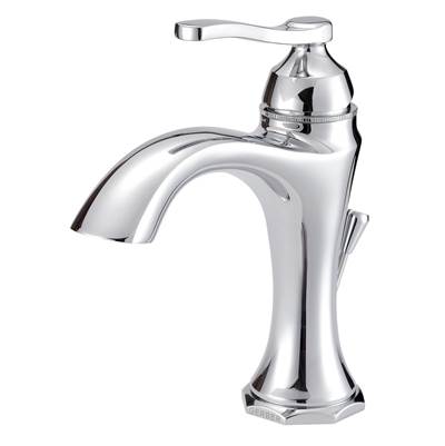 Gerber Plumbing D225028 - Draper 1H Lavatory Faucet Single Hole Mount W/ Metal Pop-Up Drain 1.2Gpm Chrome