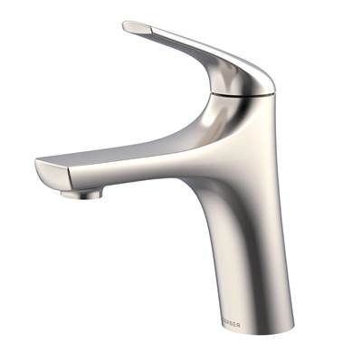 Gerber Plumbing D225034BN - Lemora 1H Single Hole Mount Lavatory Faucet W/ Metal Touch-Down Drain 1.2Gpm Brushed Nickel