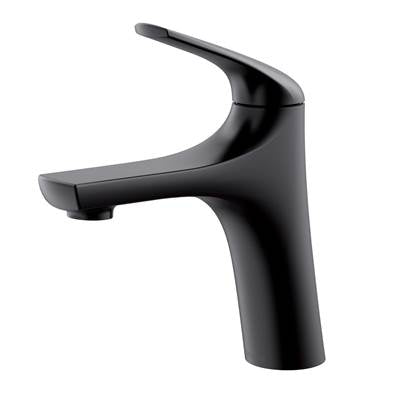 Gerber Plumbing D225034BS - Lemora 1H Single Hole Mount Lavatory Faucet W/ Metal Touch-Down Drain 1.2Gpm Satin Black