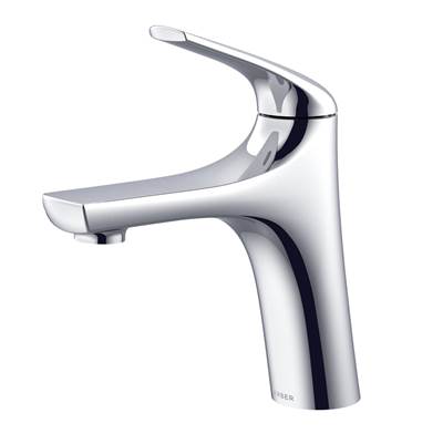 Gerber Plumbing D225034 - Lemora 1H Single Hole Mount Lavatory Faucet W/ Metal Touch-Down Drain 1.2Gpm Chrome