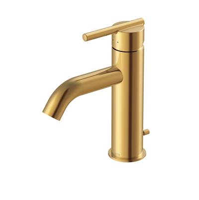 Gerber Plumbing D225258BB - Parma 1H Lavatory Faucet W/ Metal Pop-Up Drain & Optional Deck Plate Included 1.2Gpm Brushed Bronze