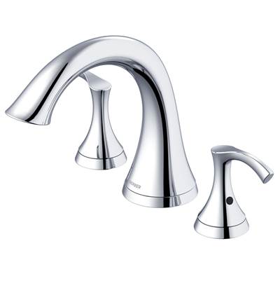 Gerber Plumbing D300922T - Antioch 2H Roman Tub Trim Kit W/Out Spray Chrome