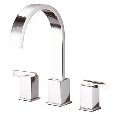 Gerber Plumbing D302044T - Sirius 2H Roman Tub Trim Kit W/Out Spray Chrome