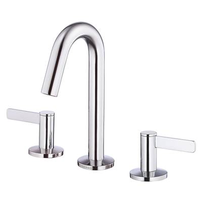 Gerber Plumbing D303130 - Amalfi Trim Line 2H Widespread Lavatory Faucet W/ Metal Touch Down Drain 1.2Gpm Chrome