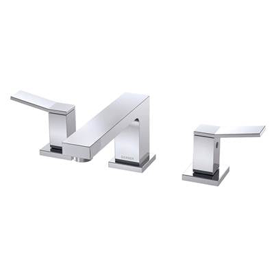 Gerber Plumbing D304119 - Avian 2H Widespread Lavatory Faucet W/ Metal Touch Down Drain 1.2Gpm Chrome