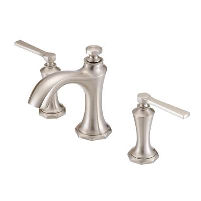 Gerber Plumbing D304128BN - Draper 2H Widespread Lavatory Faucet W/ Metal Pop-Up Drain 1.2Gpm Brushed Nickel