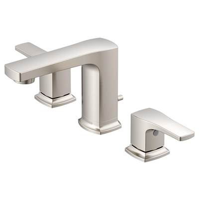 Gerber Plumbing D304170BN - Tribune 2H Widespread Lavatory Faucet W/ 50/50 Pop-Up Drain 1.2Gpm Brushed Nickel