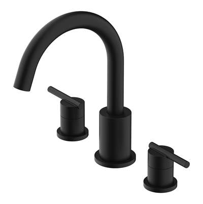 Gerber Plumbing D305758BST - Parma 2H Roman Tub Trim Kit W/Out Spray Satin Black