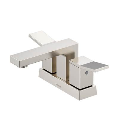 Gerber Plumbing D307019BN - Avian 2H Centerset Lavatory Faucet W/ Metal Touch Down Drain 1.2Gpm Brushed Nickel