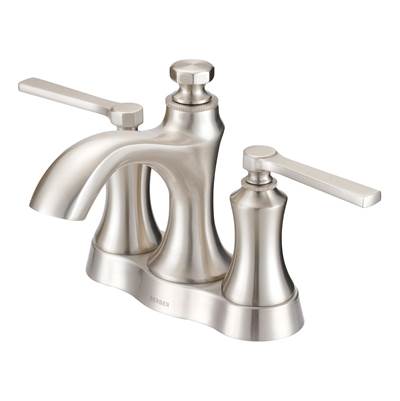 Gerber Plumbing D307028BN - Draper 2H Centerset Lavatory Faucet W/ Metal Pop-Up Drain 1.2Gpm Brushed Nickel