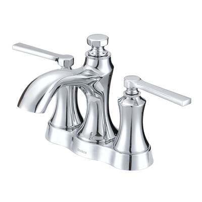Gerber Plumbing D307028 - Draper 2H Centerset Lavatory Faucet W/ Metal Pop-Up Drain 1.2Gpm Chrome