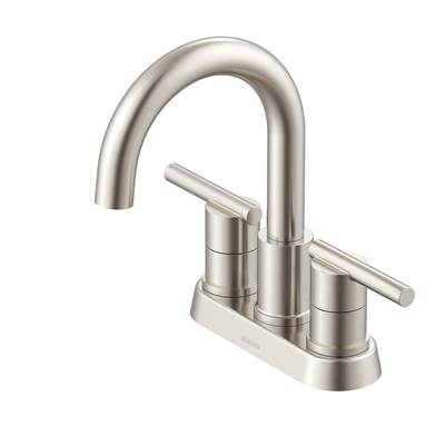 Gerber Plumbing D307058BN - Parma 2H Centerset Lavatory Faucet W/ Metal Touch Down Drain 1.2Gpm Brushed Nickel