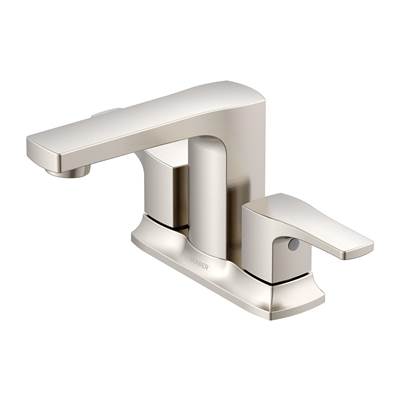 Gerber Plumbing D307070BN - Tribune 2H Centerset Lavatory Faucet W/ 50/50 Pop-Up Drain 1.2Gpm Brushed Nickel