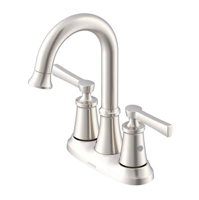 Gerber Plumbing D307079BN - Northerly 2H Centerset Lavatory Faucet W/ 50/50 Touch Down Drain 1.2Gpm Brushed Nickel