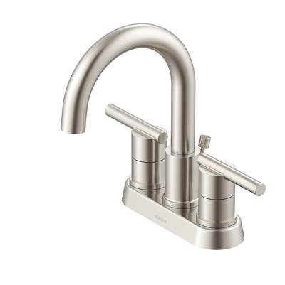 Gerber Plumbing D307158BN - Parma 2H Centerset Lavatory Faucet W/ Metal Pop-Up Drain 1.2Gpm Brushed Nickel