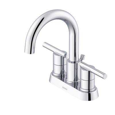 Gerber Plumbing D307158 - Parma 2H Centerset Lavatory Faucet W/ Metal Pop-Up Drain 1.2Gpm Chrome