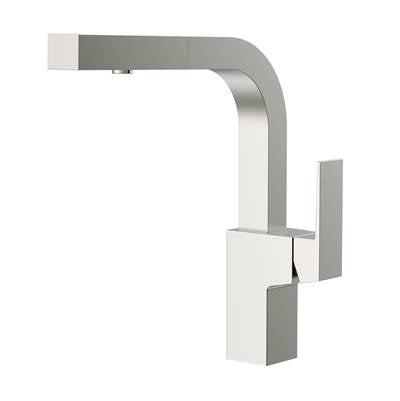 Gerber Plumbing D404562SS - Mid-Town Trim Line 1H Pull-Out Kitchen Faucet W/ Snapback Retraction 1.75Gpm Stainless Steel