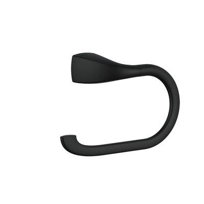 Gerber Plumbing D445064BS - Gilde Towel Ring Satin Black