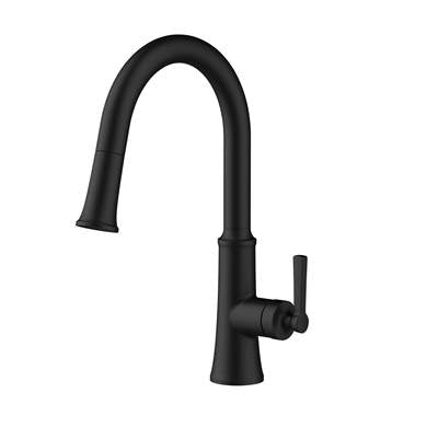 Gerber Plumbing D454079BS - Northerly 1H Pull-Down Kitchen Faucet W/ Snapback 1.75Gpm Satin Black