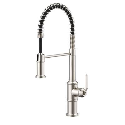 Gerber Plumbing D455237SS - Kinzie 1H Pre-Rinse Kitchen Faucet 1.75Gpm Stainless Steel