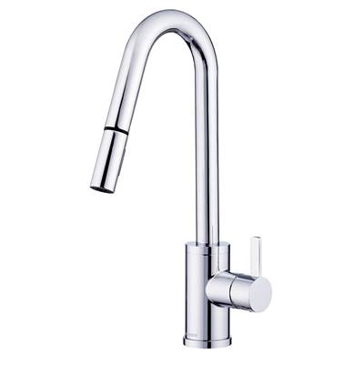 Gerber Plumbing D457230 - Amalfi 1H Pull-Down Kitchen Faucet W/Snapback Retraction 1.75Gpm Chrome