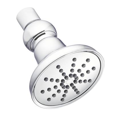Gerber Plumbing D460052 - Mono Round 3 1/2'' 1 Function Showerhead 1.75Gpm Chrome