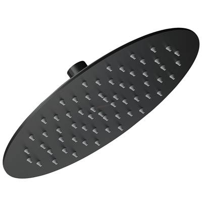 Gerber Plumbing D460076BS - Drench Round 10'' 1 Function Rain Showerhead 1.75Gpm Satin Black