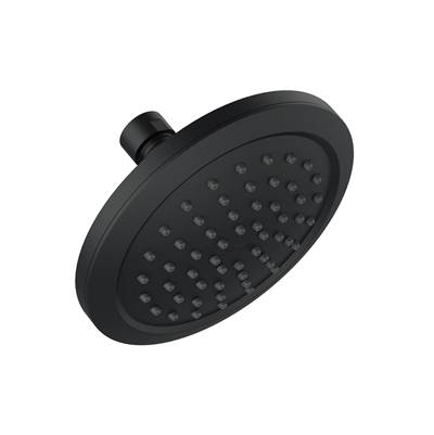 Gerber Plumbing D460379BS - Northerly 6'' Single Function Showerhead 1.5Gpm Satin Black