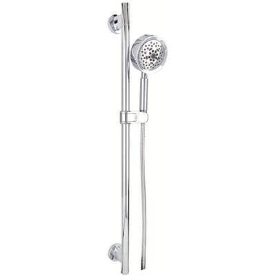 Gerber Plumbing D461758 - Versa 30'' Slide Bar Assembly W/ Parma 5 Function Handshower 1.75Gpm Chrome