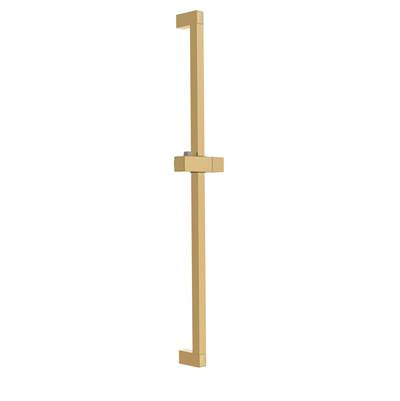 Gerber Plumbing D461734BB - Square Versa 30'' Slide Bar Brushed Bronze