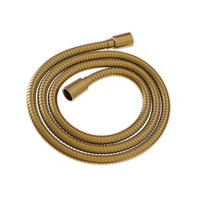 Gerber Plumbing D469020BB - 72'' All Metal Interlock Shower Hose W/ Brass Conicals Brushed Bronze