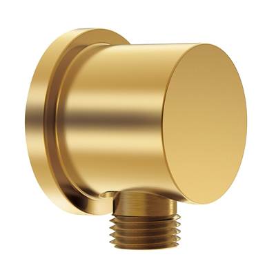 Gerber Plumbing D469058BB - Round Supply Elbow Brushed Bronze