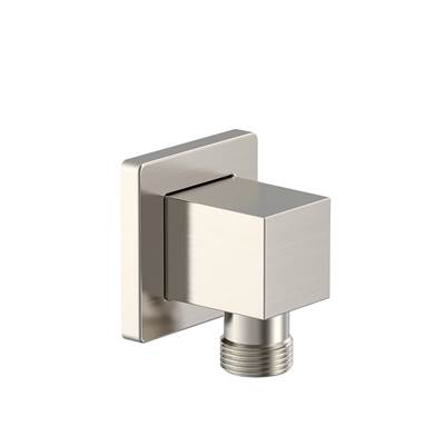 Gerber Plumbing D469059BN - Square Supply Elbow Brushed Nickel