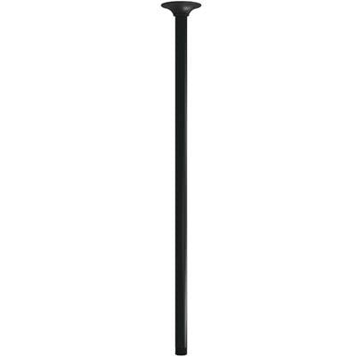 Gerber Plumbing D481324BS - 24'' Ceiling Mount Showerarm W/ Escutcheon Satin Black