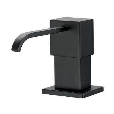 Gerber Plumbing D495944BS - Sirius Deck Mount Soap & Lotion Dispenser Satin Black
