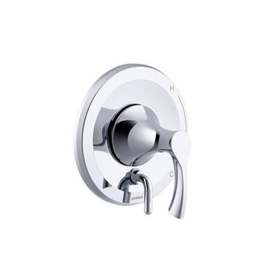 Gerber Plumbing D500422TC - Antioch 1H Valve Only Trim Kit & Treysta Cartridge With Diverter On Valve Chrome