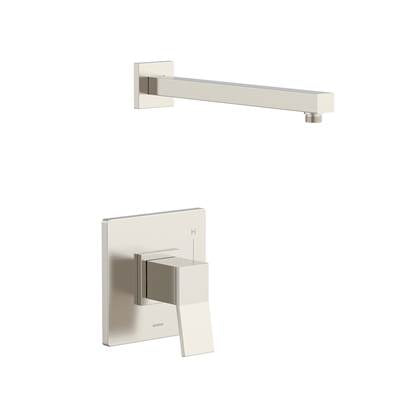 Gerber Plumbing D500519LSBNTC - Avian 1H Shower Only Trim Kit & Treysta Cartridge Less Showerhead Brushed Nickel