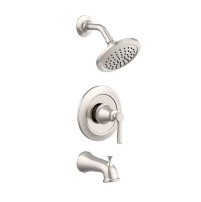Gerber Plumbing D501079BNTC - Northerly 1H Tub & Shower Trim Kit & Treysta Cartridge 1.75Gpm Brushed Nickel