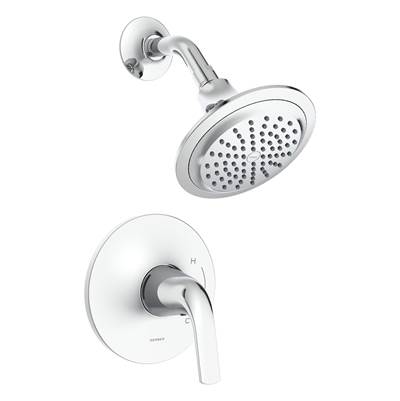 Gerber Plumbing D501534TC - Lemora 1H Shower Only Trim Kit & Treysta Cartridge 1.75Gpm Chrome